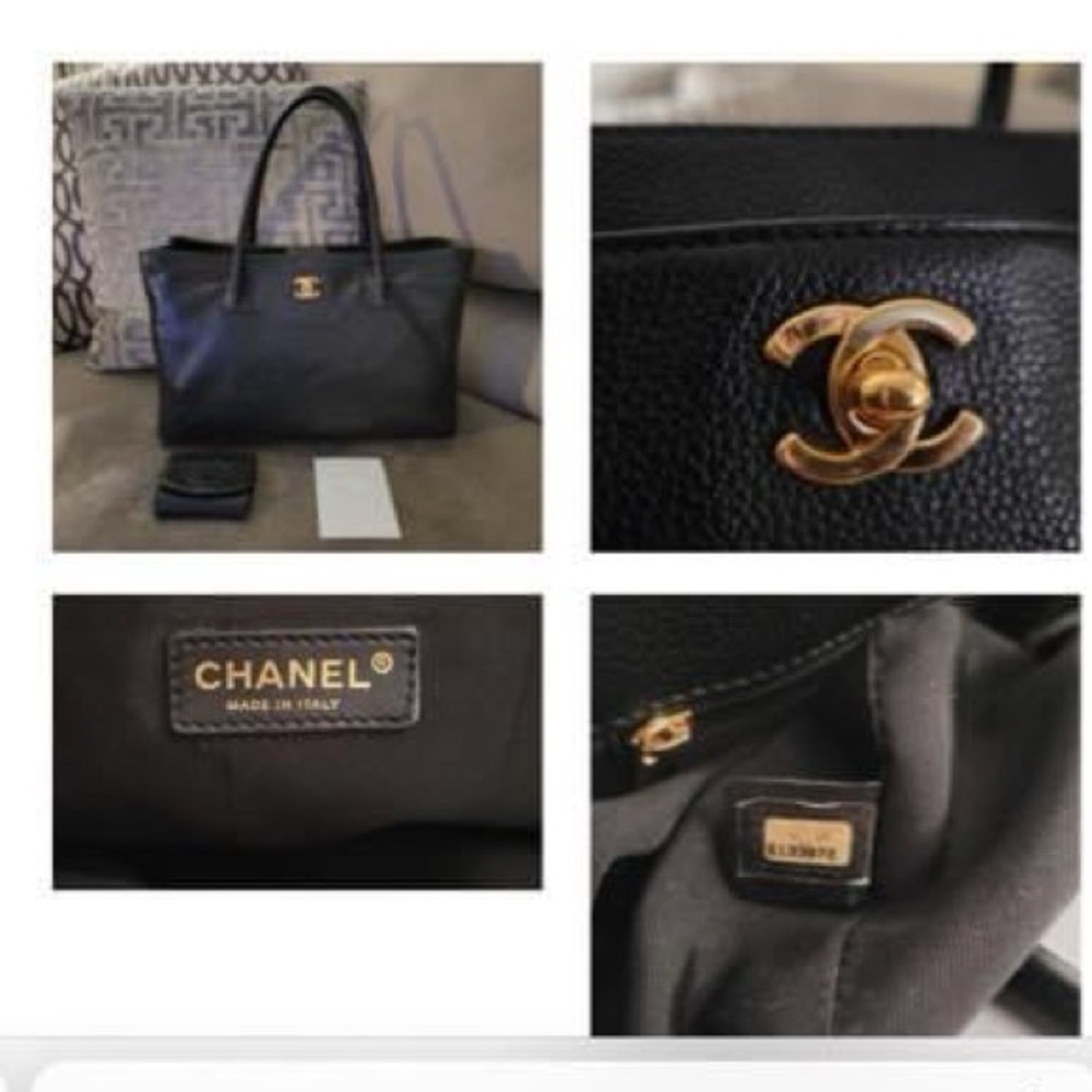 Chanel cerf tote with 24K gold hardware - Picture 3 of 13